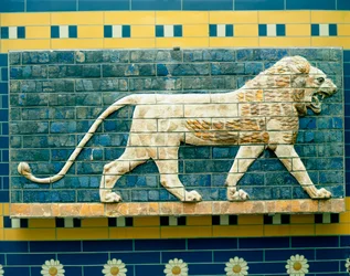 Lion Representing Ishtar, from Babylon, 625-539 BC